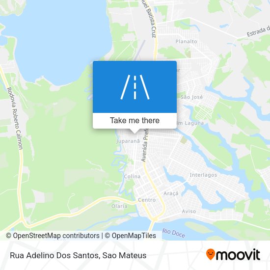 Rua Adelino Dos Santos map