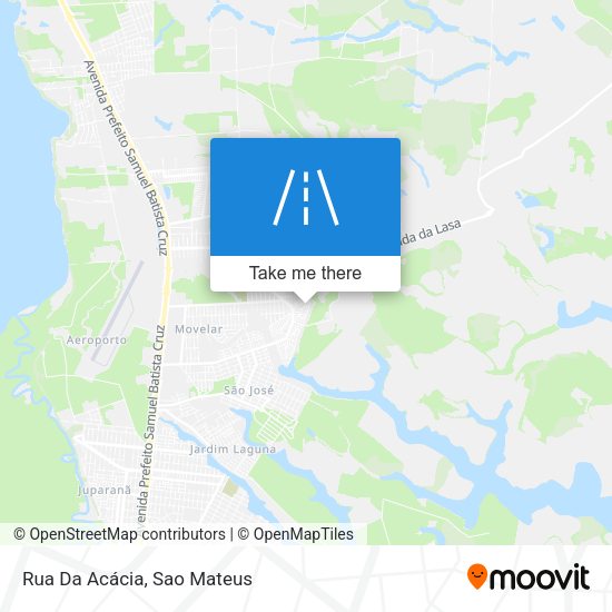 Rua Da Acácia map