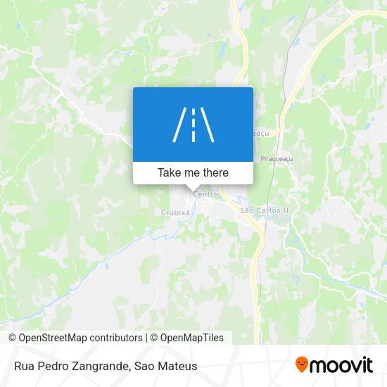 Rua Pedro Zangrande map