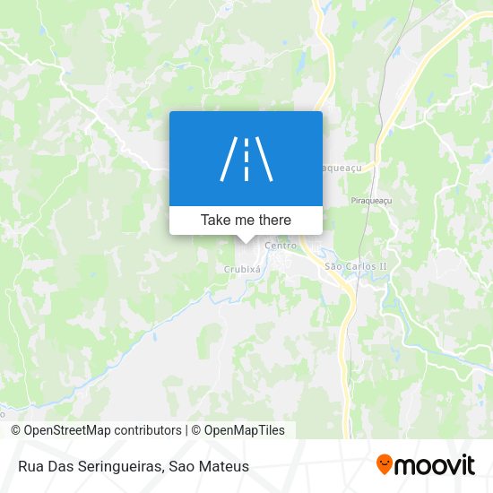 Rua Das Seringueiras map