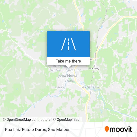 Rua Luiz Ectore Daros map