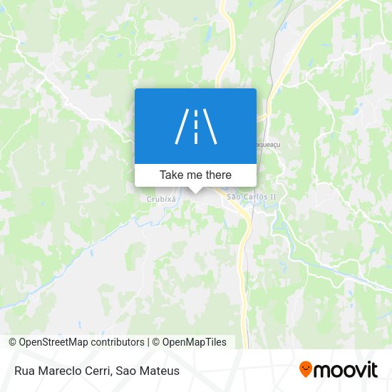 Rua Mareclo Cerri map