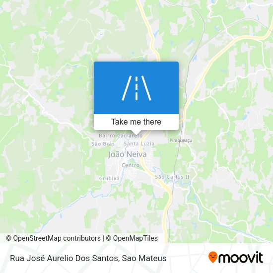 Rua José Aurelio Dos Santos map