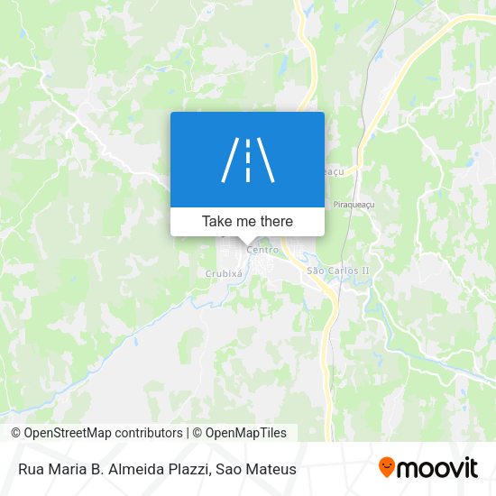 Rua Maria B. Almeida Plazzi map