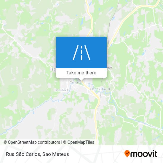 Rua São Carlos map
