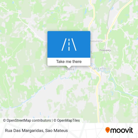 Rua Das Margaridas map