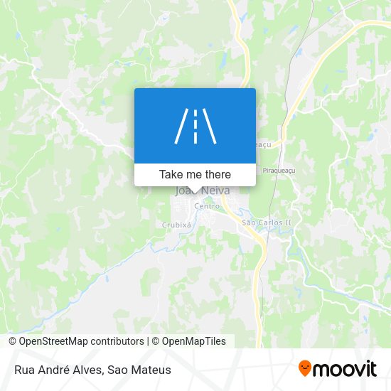 Rua André Alves map