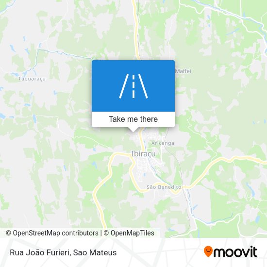 Rua João Furieri map