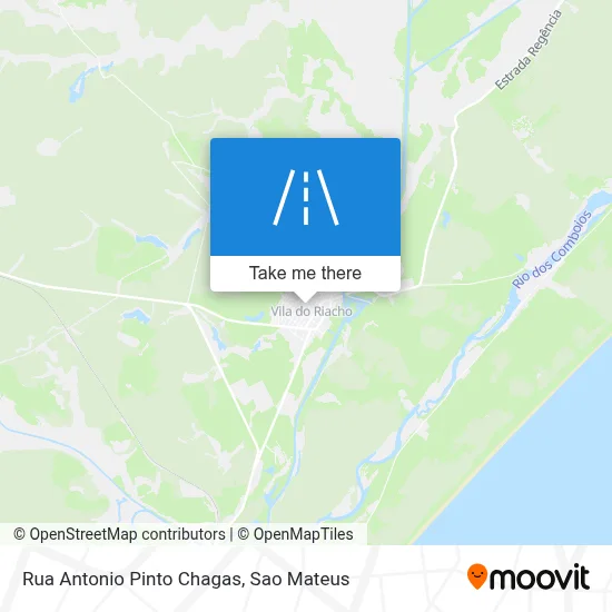 Rua Antonio Pinto Chagas map