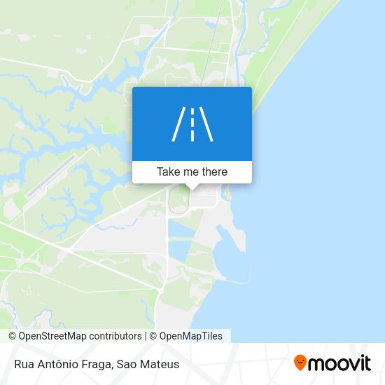 Rua Antônio Fraga map