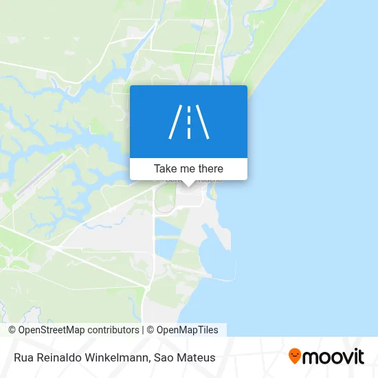 Rua Reinaldo Winkelmann map