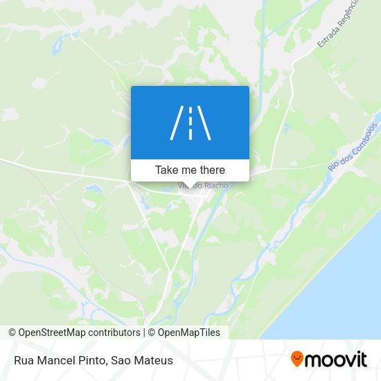 Rua Mancel Pinto map
