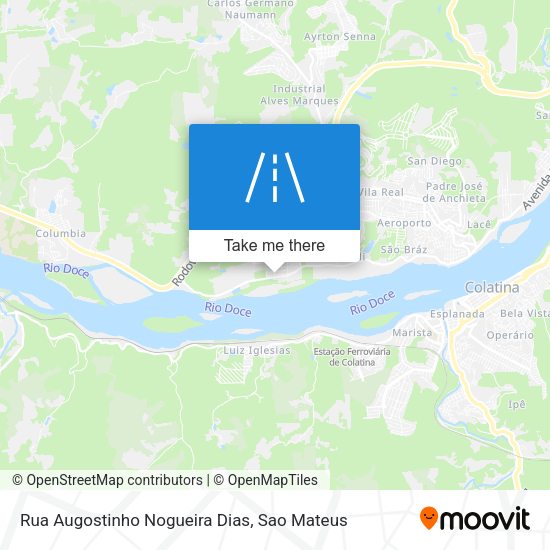 Rua Augostinho Nogueira Dias map