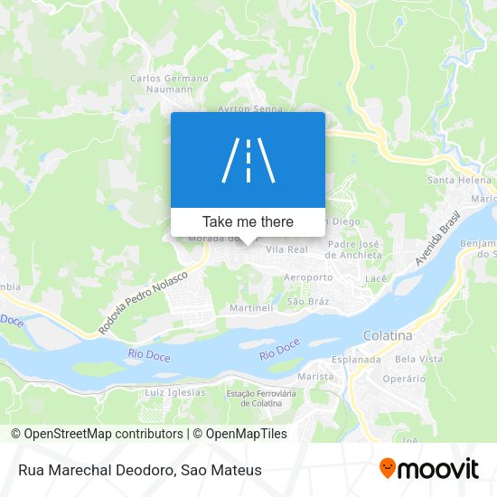 Rua Marechal Deodoro map