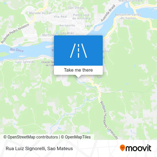 Rua Luiz Signorelli map