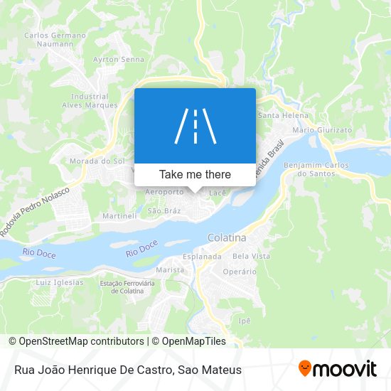 Rua João Henrique De Castro map