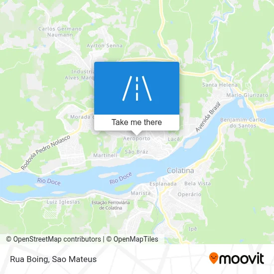 Rua Boing map