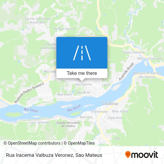 Rua Iracema Valbuza Veronez map