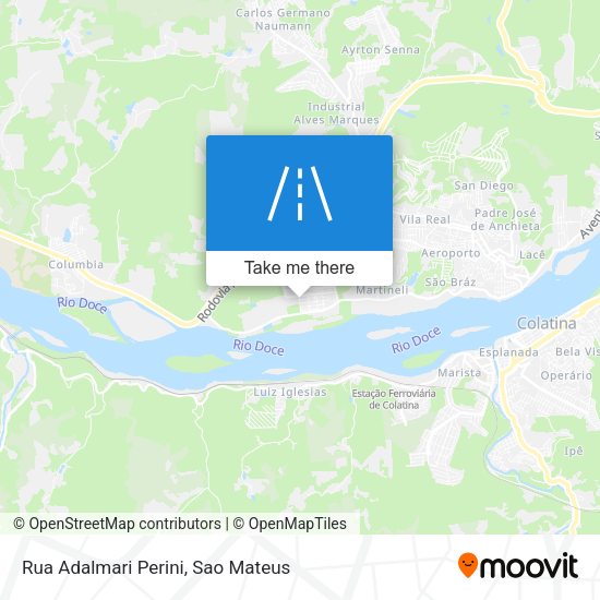 Rua Adalmari Perini map