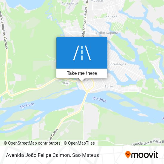 Avenida João Felipe Calmon map