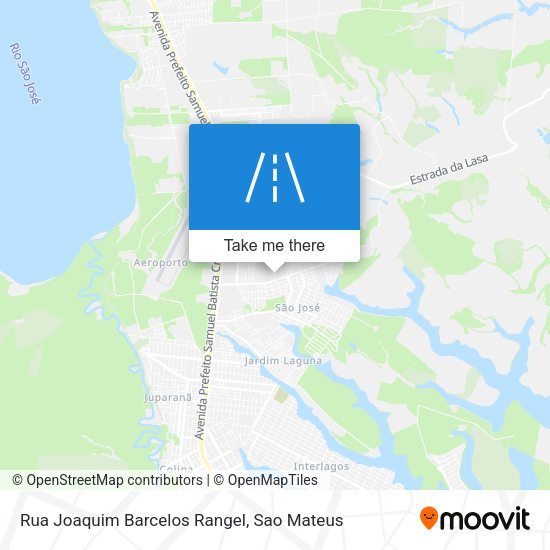 Rua Joaquim Barcelos Rangel map