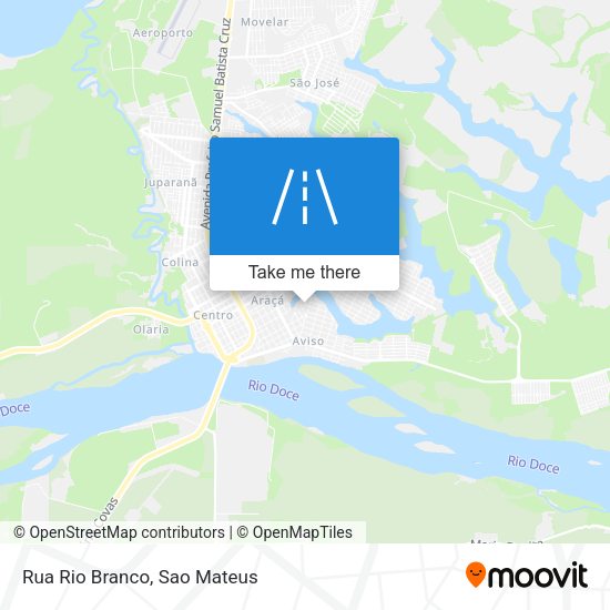 Rua Rio Branco map