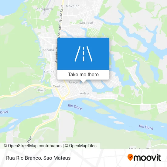 Rua Rio Branco map