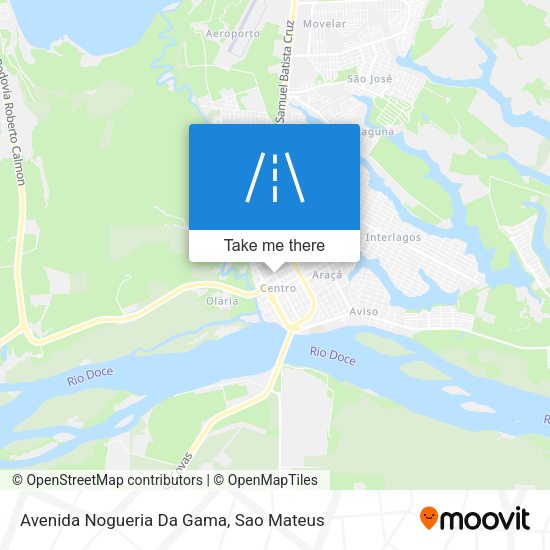 Avenida Nogueria Da Gama map