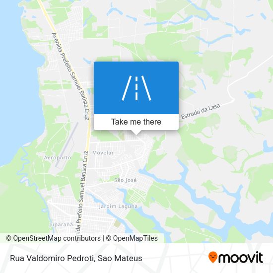 Rua Valdomiro Pedroti map