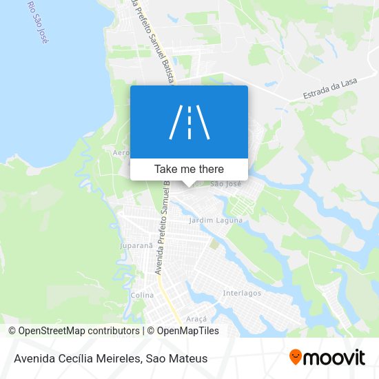 Avenida Cecília Meireles map