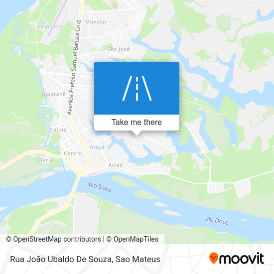 Rua João Ubaldo De Souza map