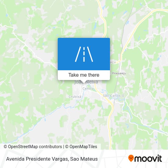 Avenida Presidente Vargas map