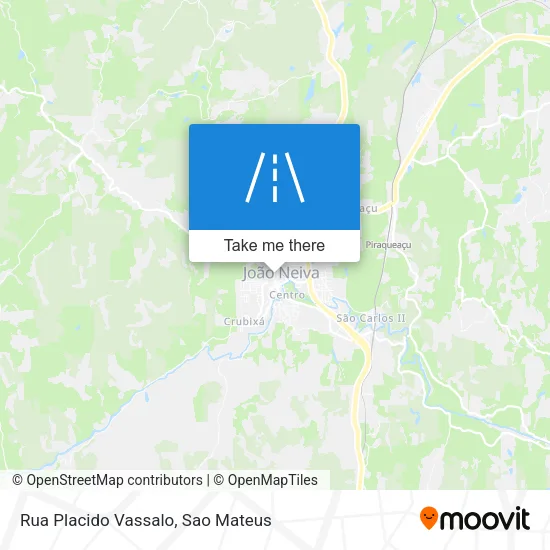 Rua Placido Vassalo map