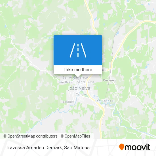 Travessa Amadeu Demark map