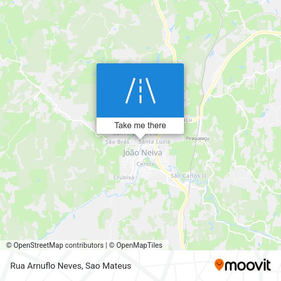 Rua Arnuflo Neves map