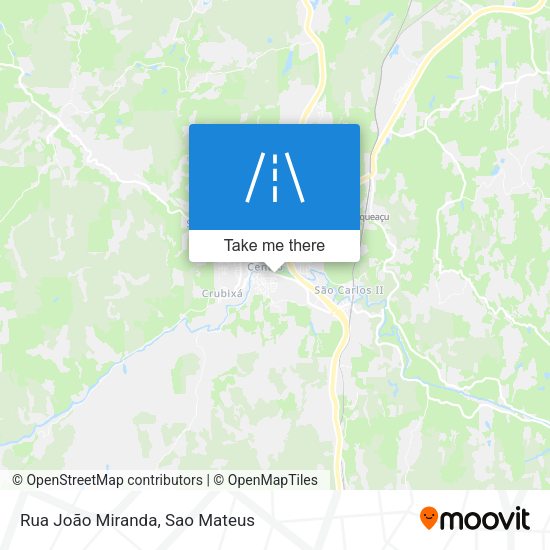 Rua João Miranda map