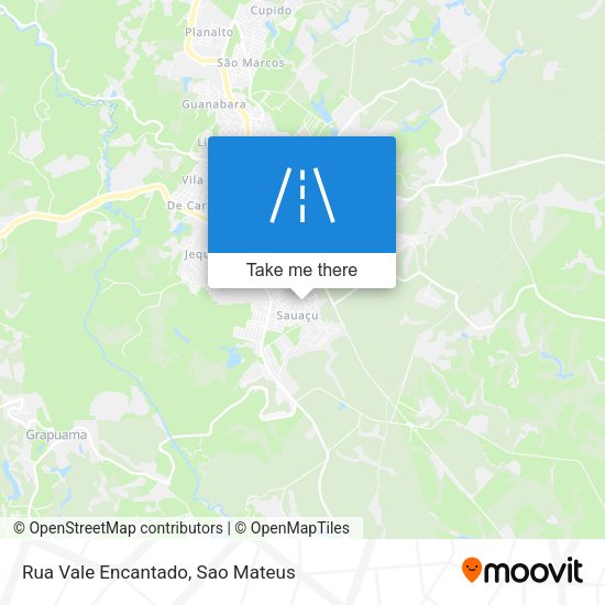 Rua Vale Encantado map