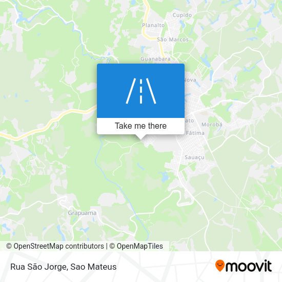 Rua São Jorge map
