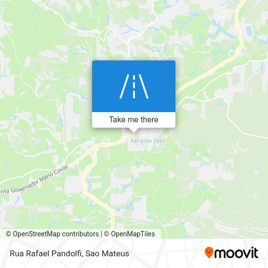 Rua Rafael Pandolfi map