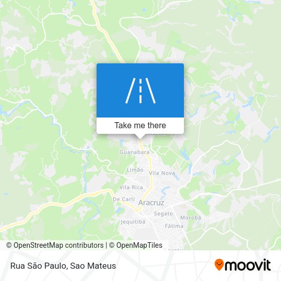 Rua São Paulo map