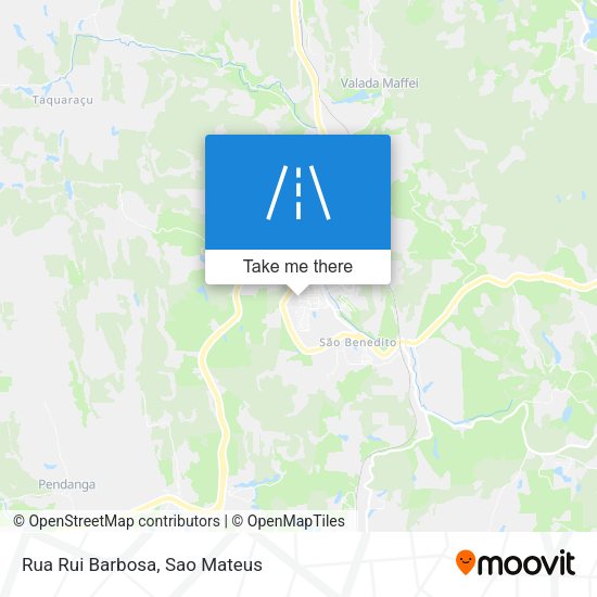 Rua Rui Barbosa map