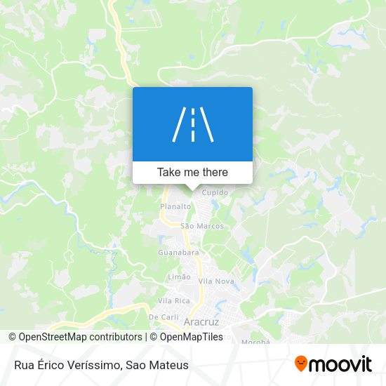 Rua Érico Veríssimo map