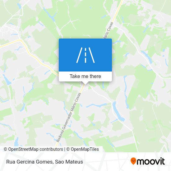 Rua Gercina Gomes map