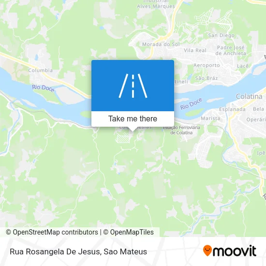 Rua Rosangela De Jesus map