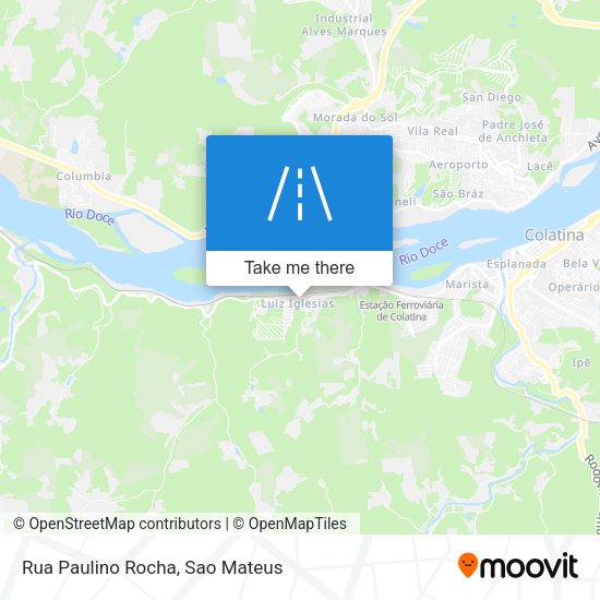 Rua Paulino Rocha map
