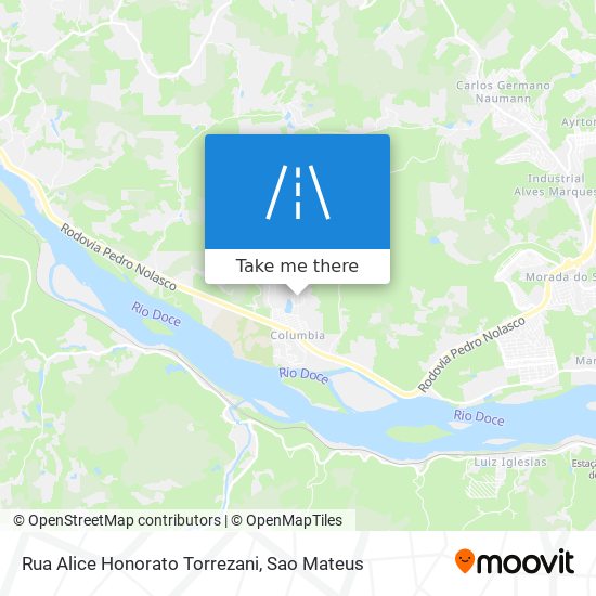 Rua Alice Honorato Torrezani map