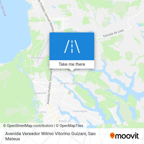 Avenida Vereador Wilmo Vitorino Guizani map
