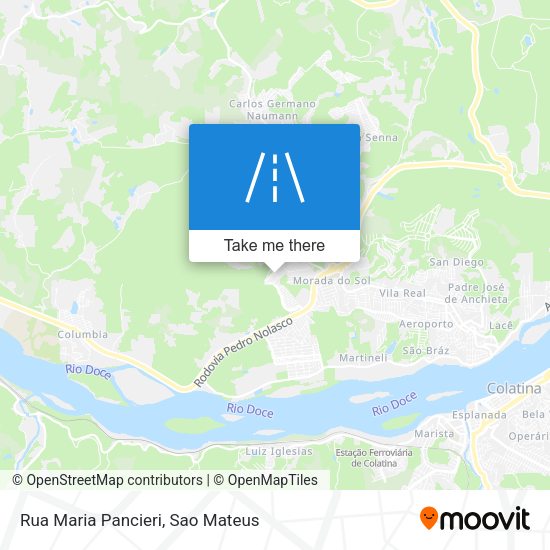 Rua Maria Pancieri map