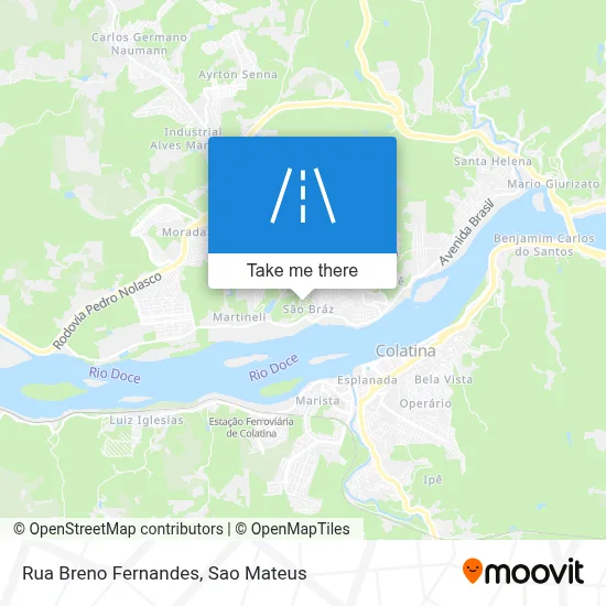 Rua Breno Fernandes map