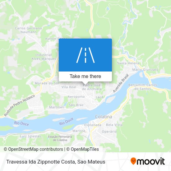 Travessa Ida Zippnotte Costa map